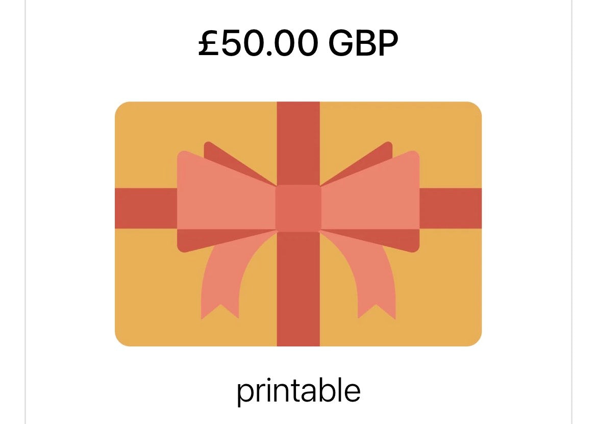 Chance to win £50 gift card